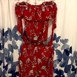 Guess Off Shoulder Amorita  Outfit